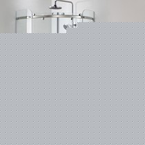 艾戈恋家密闭不漏水淋浴房,静音滑轮钢化玻璃开放式洗澡房,型号 Q-BG42