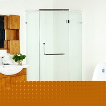 浪之华开放式防爆玻璃淋浴房,可定制方形淋浴室,型号LH-6016ZG