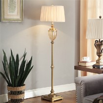 鼎典尚品品牌布艺落地灯,美式的铁艺灯座卧室落地灯,型号DD1009