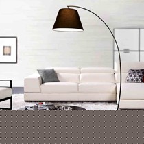 煜尚落地灯脚踏开关设计,客厅钓鱼灯铁艺选材,现代简约灯具创意装饰