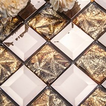 GERGO吉歌金属背景墙马赛克,欧式奢华不锈钢水晶材质,颜色分类: 2-16