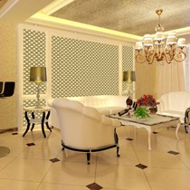 莱纳斯4mm厚马赛克,金色玻璃面背景墙马赛克,欧式设计尽显奢华