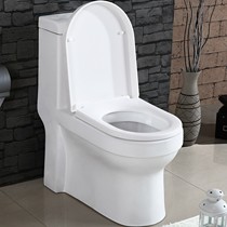 中宇品牌领先重力虹吸式马桶,带缓冲盖板的马桶,品牌认证,一体成型,型号WJY60004