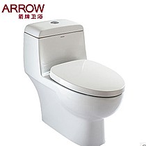 箭牌脲醛树脂材质马桶,简约流行款坐便器,大众审美,品质可靠,型号AB1240