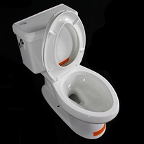 科勒型号K-3831T地排水式坐便器马桶,分体式马桶,缓冲盖板坐便器