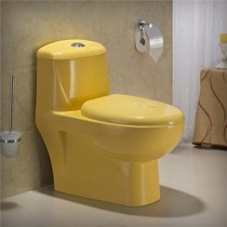 时尚彩色中龙之家马桶,墙排虹吸式连体坐便器,节水静音座便器M8023