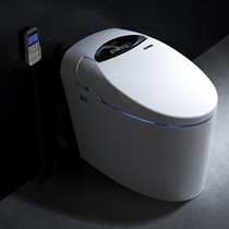 德希顿即热型无水箱电动助力冲水马桶,移动烘干一体智能坐便器