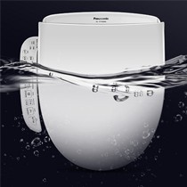 松下白色智能节水节能马桶盖,1125红外感应多功能缓冲控制坐便器盖