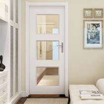 欧派OPW-007平开门式免漆复合现代简约室内门,环保防潮静音室内门