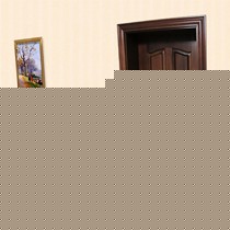 美梅利斯仿古原木色百分百实木门,优质烤漆欧式复古室内门,型号Y72