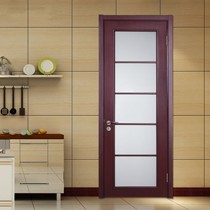 中式民族简约室内TATA木门,极佳透光环保复合门,@015镶嵌玻璃门定制