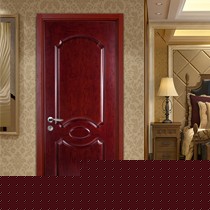 圣堡罗欧式简约木门,平开门式室内门,H007隔音实木卧室门