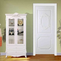 美梅利斯实木复合门,K79B雕花烤漆木门,可定制室内房门