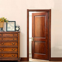 美通美式古典木门,实木喷漆家装建材,ID-2S-1防变形室内门