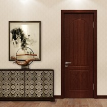 展志天华wl-1058p实木复合门,定制木门套装门,静音室内门套装