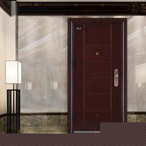 43N花型全屋定制进户门,盼盼隔音隔热防盗门,平开门式环保安全门