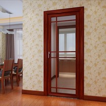 诗尼曼全屋定制厨房门,平开门式钢化玻璃门,SN-M1285高端定制门