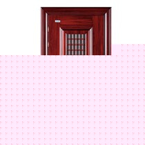 挺固双重防盗入户定制门,外开智能密码高档安全门,型号: 地中海