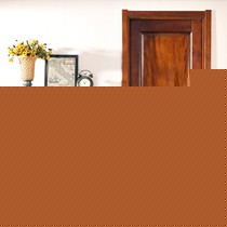 美通纯实木室内定制门,美式静音平开式卧室木门,型号: ID-2S