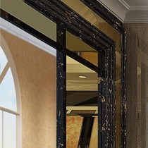 幸福树仿大理石石材,门框装饰包边腰线,电视背景墙边框石材