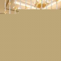 奢华彩色玻璃珠帘,漫倾田园风水晶装饰门帘,货号: MQ84