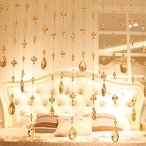 漫倾牌水晶玻璃串珠门帘,DZ0010型欧式珠帘,多样色彩造型搭配组合