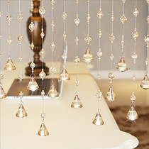 苏菲亚现代简约水晶隔断珠帘,多面折光门帘,货号: 永恒魅力9