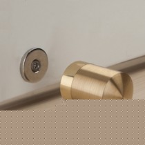 博拉德PH806铜制地吸,抗冲击弹簧五金配件,室内门复古门阻