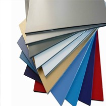 思日新幕墙防火抗冲击铝塑板,隔音高光耐温差保养方便户外板,型号lsb-4