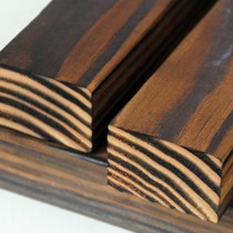 百强仿古炭化处理防腐木,凹凸浮雕天然纹理防霉变木材,型号HW08602