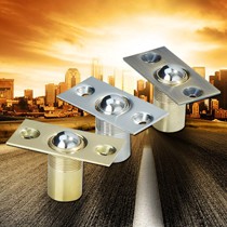 Hong Ying德国鸿瀛纯铜三色门碰珠,激光品牌标识防生锈电镀门顶珠