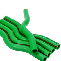 皮尔萨绿色过桥弯热水管,PPR不结垢高热熔6分水管,家用敷设焊接管