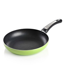炊大皇无烟不粘平底锅,彩色煎锅健康环保WG44242,26CM煎盘一体成型