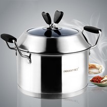 钢铝结构复合底汤锅,维艾高拱盖贴合炖锅,高强度钢化玻璃可视锅盖