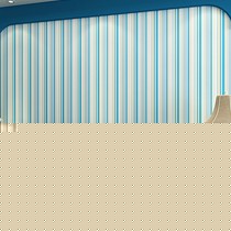 辛格无纺布纯色地中海风情壁纸,8815型洒金工艺竖纹背景墙纸