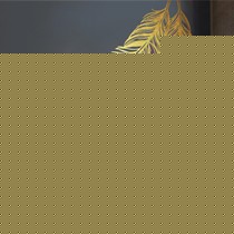 五十夜手绘创意羽毛贴画,N618客厅背景墙金色装饰品,现代PVC防水墙贴