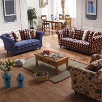 安娜铭美式高档布艺沙发,美式乡村实木环保沙发组合,型号: CS03#