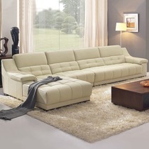 陆虎高档真皮沙发,简约L型客厅牛皮沙发,型号LH-691-4