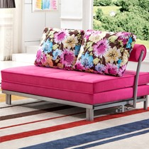 2815型号现代简约金属布艺沙发,范客天然乳胶竹炭保健沙发床