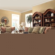 雅居格橡木沙发椅,美式田园棉麻沙发,E8214型奢华休闲家居品