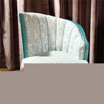 Ilinois home/伊力诺依牌欧式沙发椅,130040010000119型植物花纹休闲椅