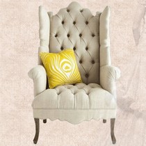 魅城牌高背布艺沙发椅,014型多色沙发椅,精致欧式奢华浪漫设计