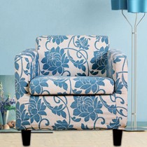 万凯欧式雪尼尔提花布艺沙发椅, F-24系列实木毛绒环保沙发椅