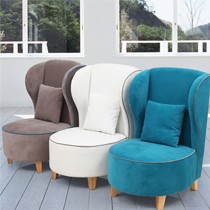 大行家居现代简约布艺沙发椅,超柔绒布休闲椅,SG-6#单人椅