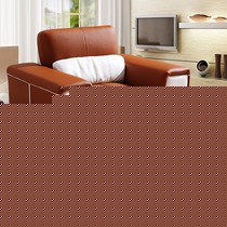 单人创意个性沙发椅,优梵家脚踏皮凳大组合,现代简约多彩9891沙发椅