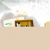 荷花陶瓷华典世通品牌叉勺筷套装,精美不锈钢礼品餐具,货号jh-1310