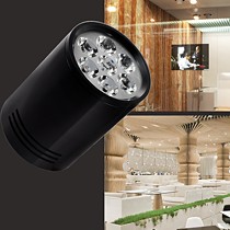 SD8025系列航天铝制LED高光射灯,小电进口灯珠明装电泳灯具