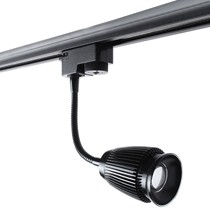 爱斯兰灯具明装轨道灯,LED多角度变焦铝制射灯,型号TSD202