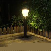 嘉信家用防水耐高温太阳能庭院灯,简约现代别墅复古装饰室外灯,型号WGCP-01-04