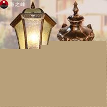 HAIFENG/海之峰电镀复古庭院灯,花园别墅户外防水景观壁挂灯,型号HF-701W